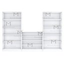 Ver imagem 6 de KIT CLOSET QUARTO ARMÁRIOS DE PRATELEIRAS M485.B (CASA, LOJA) MUNDI MOVEIS