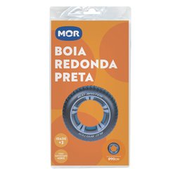 Boia Redonda Preta 90cm - 1813 - Mor - 2