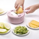 Ver imagem 2 de Kit Ralador e Fatiador de Vegetais Multifuncional 12 Peças