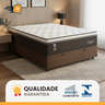 Cama Box Baú Casal Colchão Casal Catalunha Molas Ensacadas 138x188x36cm - 4