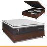 Cama Box Baú Casal Colchão Casal Catalunha Molas Ensacadas 138x188x36cm - 2