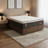 Cama Box Baú Casal Colchão Casal Catalunha Molas Ensacadas 138x188x36cm - 1