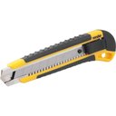 Ver imagem 2 de Estilete Largo 25mm Corpo Plástico Guia Metálica Botão T