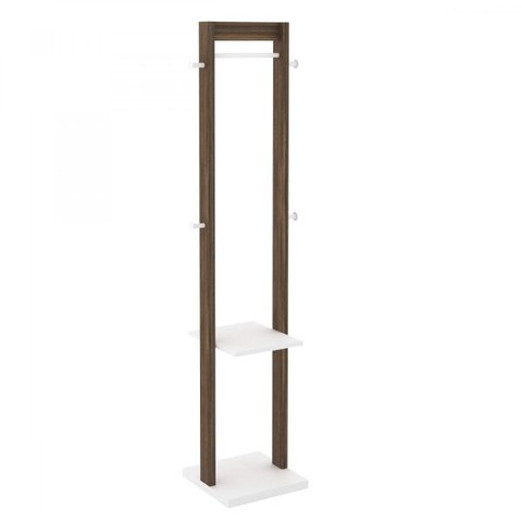 Cabideiro 1 Prateleira 4 Alças Tecno Mobili