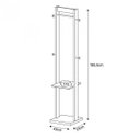 Ver imagem 4 de Cabideiro 1 Prateleira 4 Alças Tecno Mobili