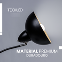 Ver imagem 5 de Luminaria de Piso Curva Abajur de Chão Pedestal Coluna Luminaria Chão Techled