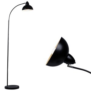 Luminaria de Piso Curva Abajur de Chão Pedestal Coluna Luminaria Chão Techled