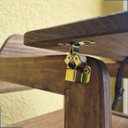 Ver imagem 6 de Cadeira Refeição com Bandeja Pinus 2 Un Cor:imbuia