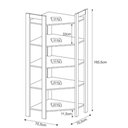 Ver imagem 7 de Estante de Livros 71cmx166cm Canto Multiuso