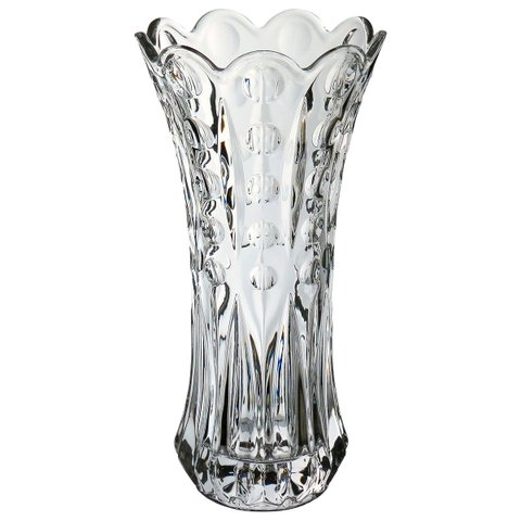 Vaso Decorativo Enfeite Planta Floreiro Vidro 29x14x14cm Transparentea
