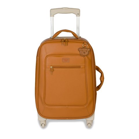 Masterbag Maternidade, Dossel, Bolsa de Bebe Cor Caramelo Lisa Gg