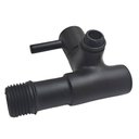 Ver imagem 2 de Registro 1/4 Volta P/ Filtro de Água Saída 1/2 Preto Fosco:black