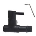 Ver imagem 4 de Registro 1/4 Volta P/ Filtro de Água Saída 1/2 Preto Fosco:black