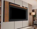 Ver imagem 1 de Painel Ripado para Tv até 70 Polegadas Grécia 180cm