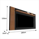 Ver imagem 2 de Painel Ripado para Tv até 70 Polegadas Grécia 180cm
