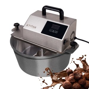 Panela Misturadora Profissional de Doces Zurique Titan Bivolt 10 Litros Preta