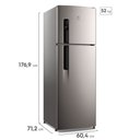 Ver imagem 5 de Geladeira Electrolux 380L Frost Free Autosense Inverter Inox Look IF41S