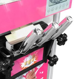 Máquina de Sorvete Expresso 3 Sabores Inox Conservação Noturna - 220v - 8