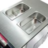 Máquina de Sorvete Expresso 3 Sabores Inox Conservação Noturna - 220v - 7