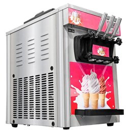 Máquina de Sorvete Expresso 3 Sabores Inox Conservação Noturna - 220v - 4