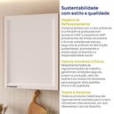 Ver imagem 7 de Armário Aéreo Planejado 1 Porta 60cm Soho CabeCasa MadeiraOriginals Freijó/Branco