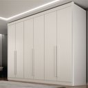 Ver imagem 1 de Guarda Roupa Casal 6 Portas 6 Gavetas 100% MDF Diamante