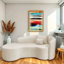 Ver imagem 1 de Recamier Curvo Orgânico 180cm 3 Lugares Lado Esquerdo para Sala de Estar em Linho Londres