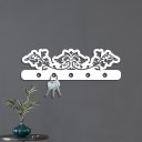 Ver imagem 2 de Porta Chaves de Parede em Mdf 6 Mm Arabesco Pc132:preto