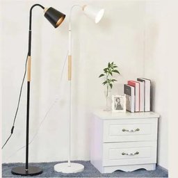 Luminária Chão Articulada Abajur Estúdio Coluna Oslo 1,74cm - 3