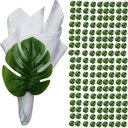 Ver imagem 1 de Kit 100 Porta Guardanapos Costela de Adão Verde