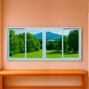 Ver imagem 1 de Janela Correr 4 Folhas Vidro 200cm X 100cm Vidro Temperado 6cm Fábrica do Alumínio