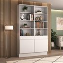 Ver imagem 2 de Armário/Estante Escritório 2 Portas Multimóveis MP7000 Branco