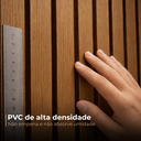 Ver imagem 2 de Kit 17 Painel Ripado 3D 2,70m x 16cm Decorativo