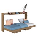 Ver imagem 3 de Cama de Solteiro Articulada para Colchão 188x78cm Multimóveis Cr40129 Mel