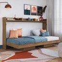 Ver imagem 4 de Cama de Solteiro Articulada para Colchão 188x78cm Multimóveis Cr40129 Mel