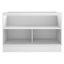 Ver imagem 5 de Balcão Gabinete de Pia Armário de Cozinha 120 cm 2 Portas Branco/Rustic Glamy Madesa