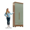 Ver imagem 7 de Quarto Modulado 100% MDF 3 Peças 6 Portas 3 Gavetas Smart Plu
