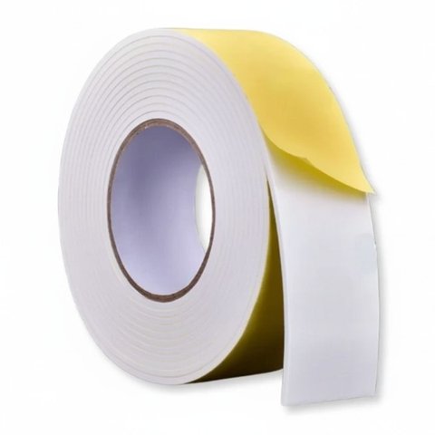 Fita Adesiva Espuma Dupla Face 19mmx2m Ideal para Ambientes Internos Alta Adesão | Atlas