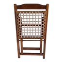 Ver imagem 4 de Cadeira Dobrável Modelo Convencional com Assento de Corda