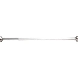 Suporte Extensível para Cortina de Banheiro Jackwal, até 135 cm, Cromado - 1