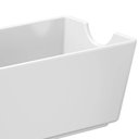 Ver imagem 4 de Porta Sachês Molhos Uno Coza Branco 11x6,5x5cm Suporte Organizador de Mesa Chá Açúcar