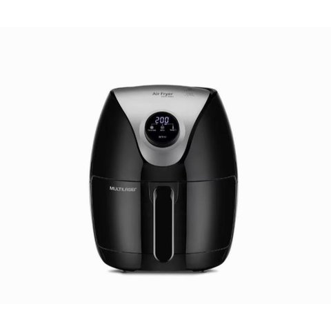 Fritadeira Elétrica Air Fryer 4l Digital 127v 1500w Preta Multilaser - Ce168