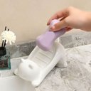 Ver imagem 3 de Saboneteira Porta Sabonete Gato Gatinho Banheiro Box Lavabo Pia Mesa Bancada Enfeite Divertido Decor