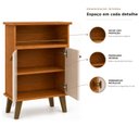 Ver mais imagens de Balcão de Cozinha 2 Portas com Nicho Arte Smart Espresso Móveis