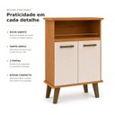 Ver imagem 6 de Balcão de Cozinha 2 Portas com Nicho Arte Smart Espresso Móveis