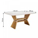 Ver imagem 3 de Conjunto Mesa Texas Tampo Slim Vidro Plus 6 Cadeiras Texas Cel Móveis