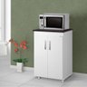 Balcão Micro-ondas Multiuso Vitória Com 02 Portas Branco - 4