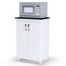 Balcão Micro-ondas Multiuso Vitória Com 02 Portas Branco - 1