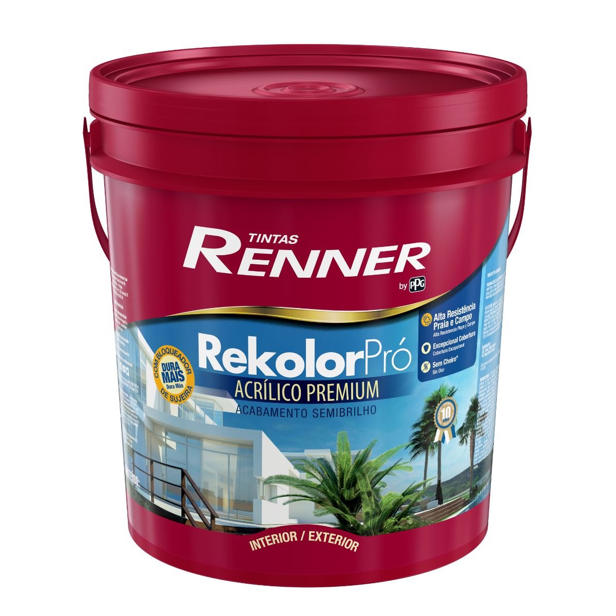 Rekolor Pro Base Média Semibrilho 16l | Renner Bases