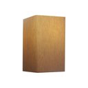 Ver imagem 1 de Arandela Retangular Retro Vivare Md-2002 Cúpula em Tecido 25/16x10cm - Bivolt - Palha - 110V/220V